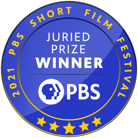 The "Juried Prize" Laurel for the 2021 PBS Short Film Festival