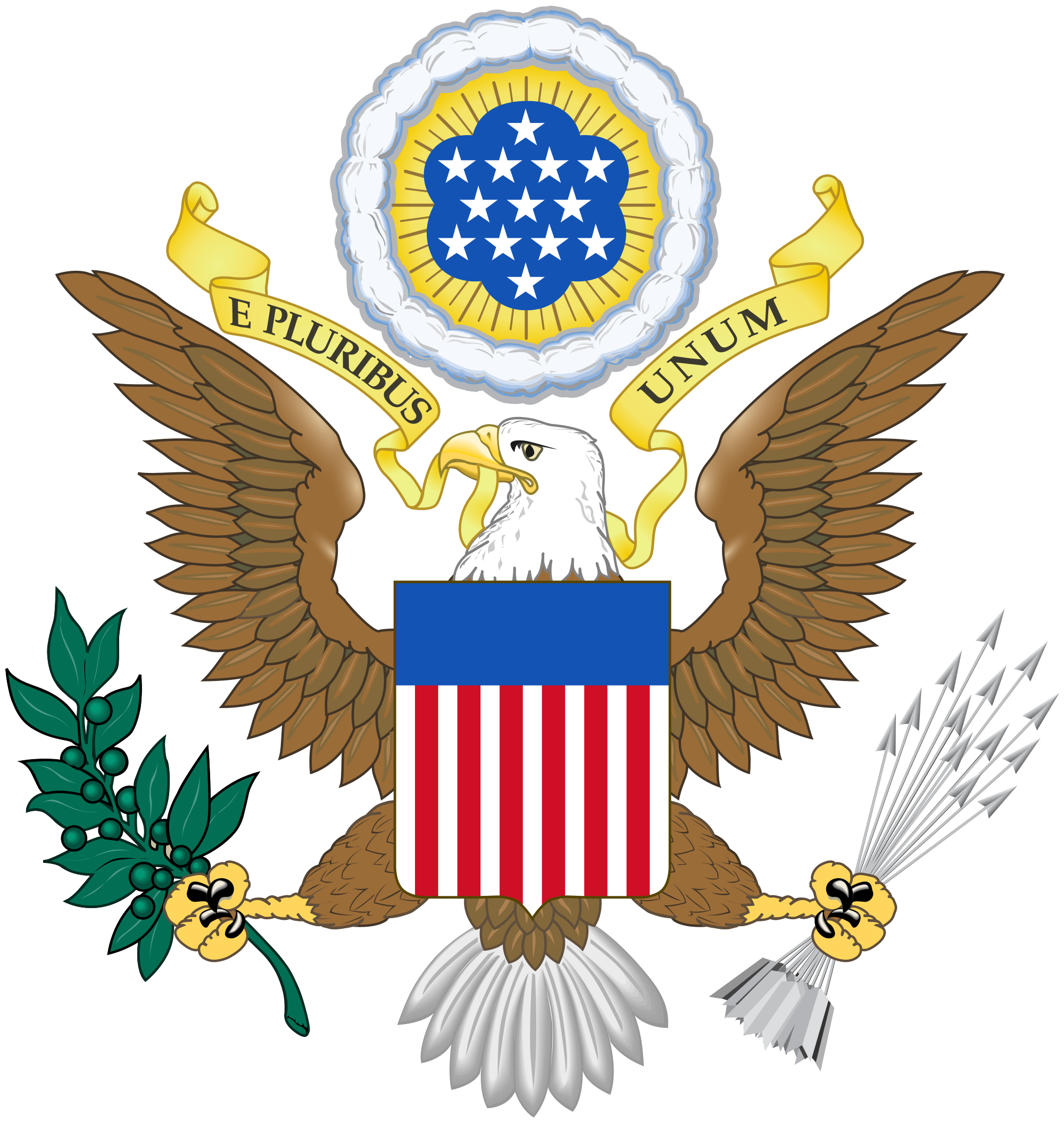 Great Seal of the United States 1904 Coat of Arms