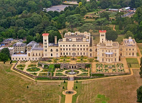 Osborne House from the air