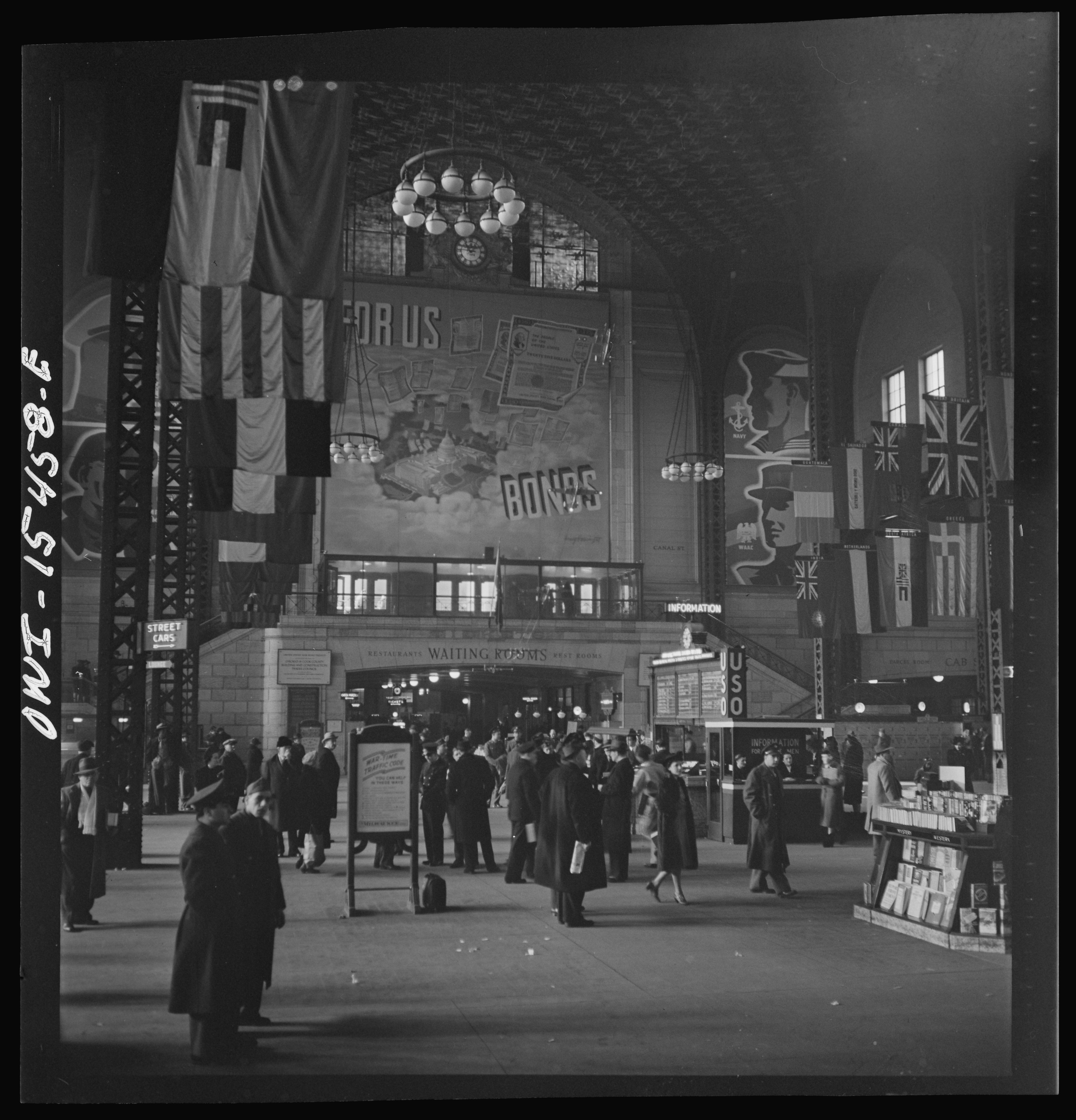Union Station train concourse.