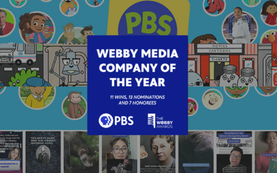 PBS Wins Media Company of the Year, People's Voice Awards at 28th Annual Webby Awards