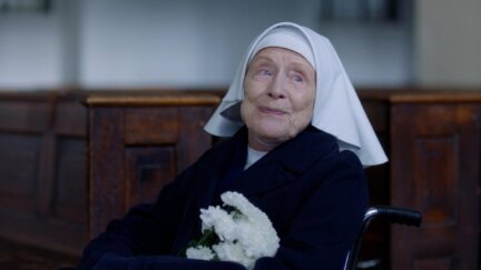 Sister Monica Joan Goes to Church