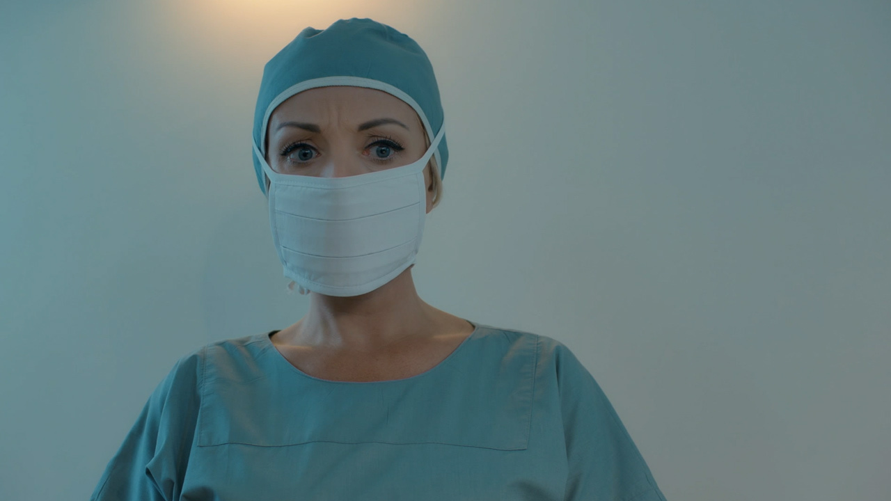 Nurse Franklin in a scene from Episode 2.